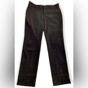 Calvin Klein Women 6 Black Slim Cut Chino Pants Trousers Dress Slacks 29” inseam